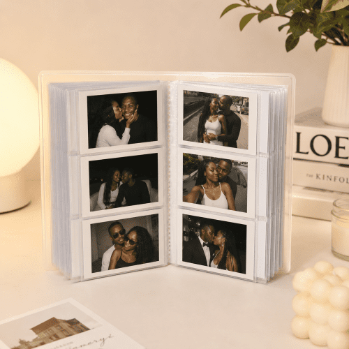 120-Pocket Polaroid Photo Album for instant photo storage